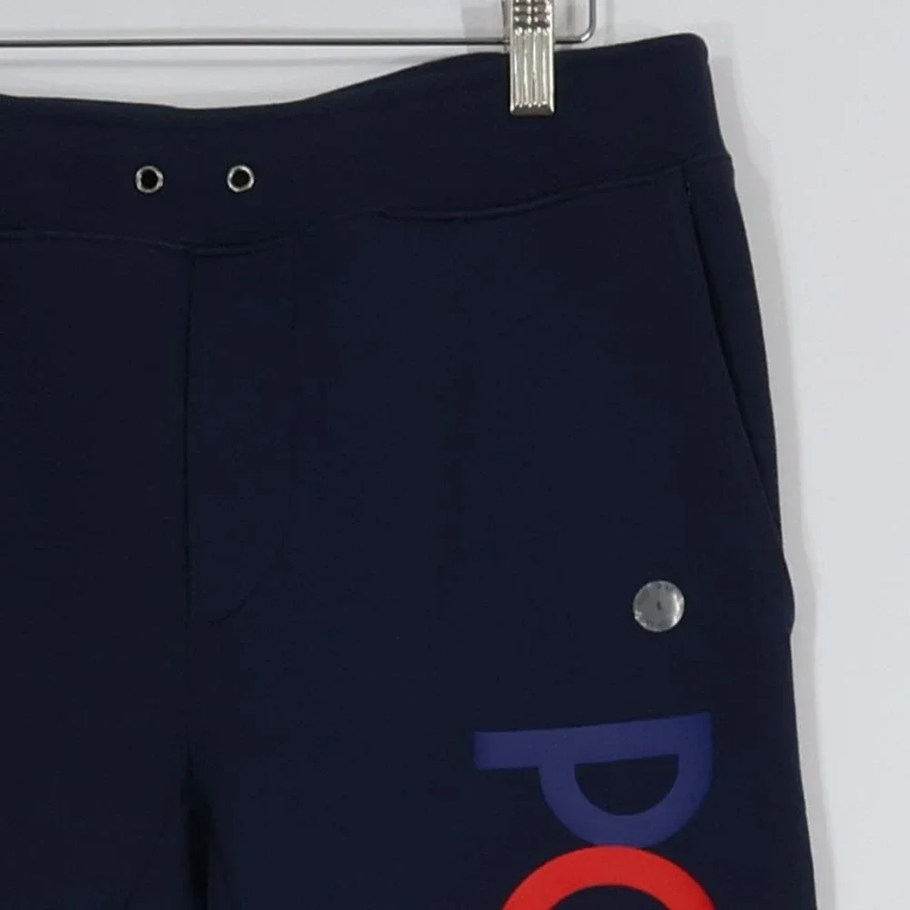 Polo Ralph Lauren Joggers Men S Blue Logo Athletic Streetwear Preppy Gym $130NWD